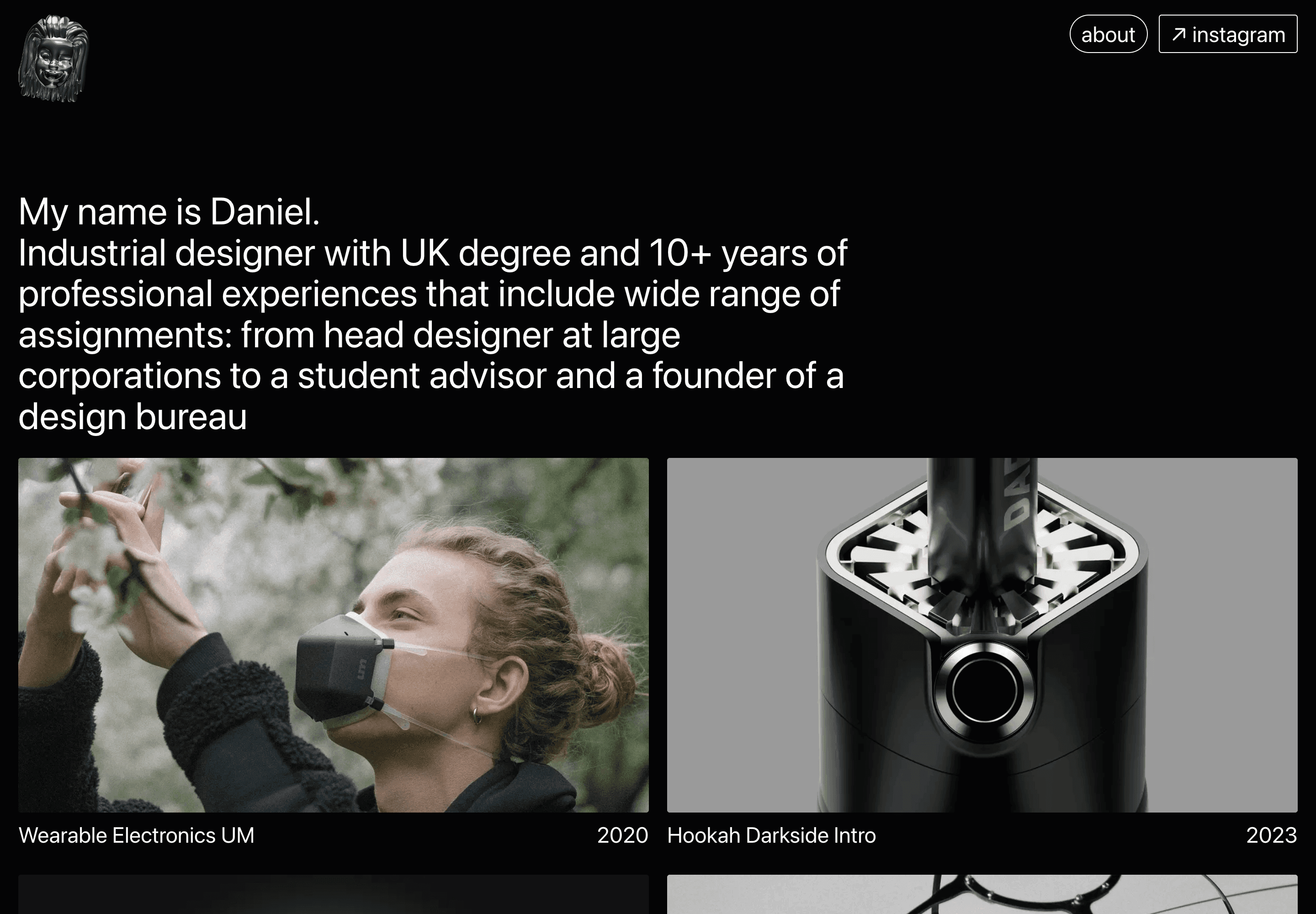 Daniil Ostrikov website